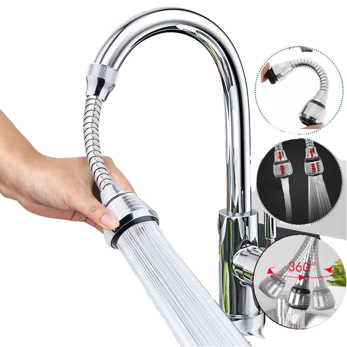 360 Rotating Faucet Extender