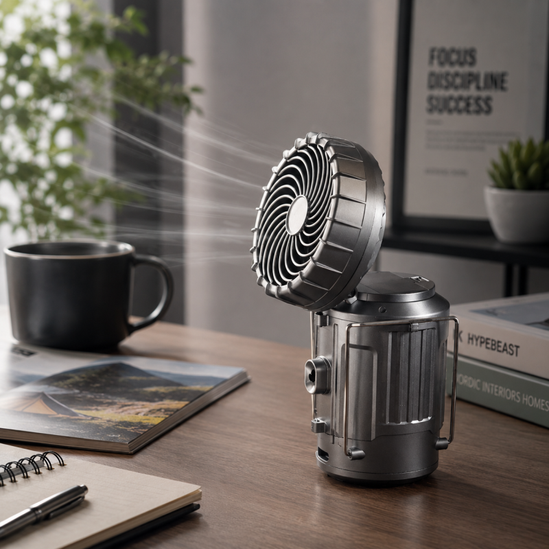 Camping Light+ Fan