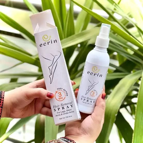 NEW Ecrin Hair Removal Foaming Spray - Advance Formula with Refreshing Fragrance